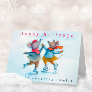 Carte Couleur de glace mignon de glace Aquarelle vacance