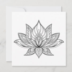 Carte Couleur de votre propre lotus