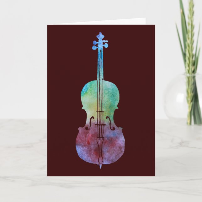 Carte Couleur Washed (Devant)