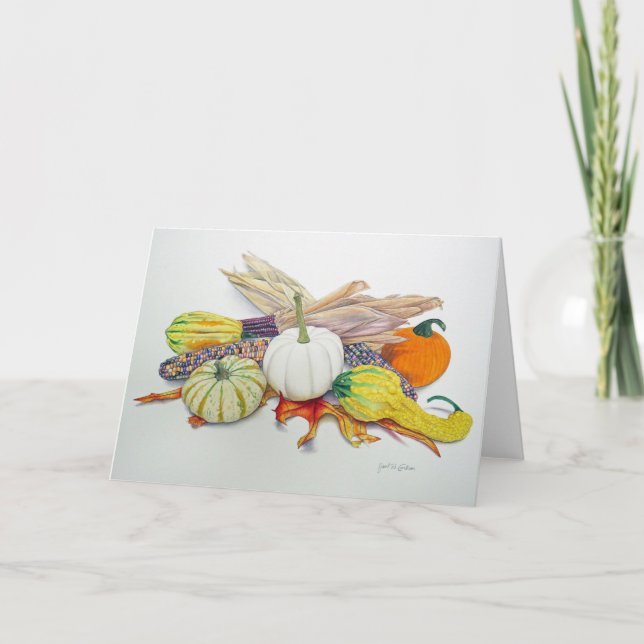 Carte Couleurs Automnales (Devant)