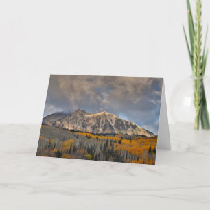 Carte Couleurs automnales d'Aspens, col Keebler
