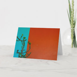 Carte couleurs cactus