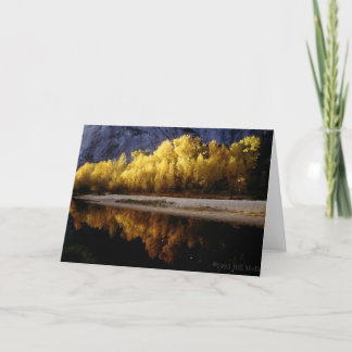 Carte Couleurs d'automne de Yosemite