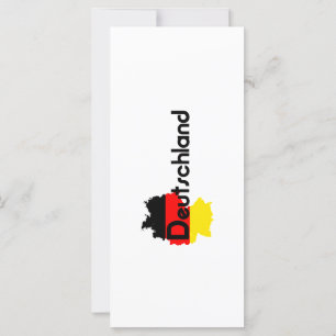 Carte Couleurs du drapeau Deutschland !