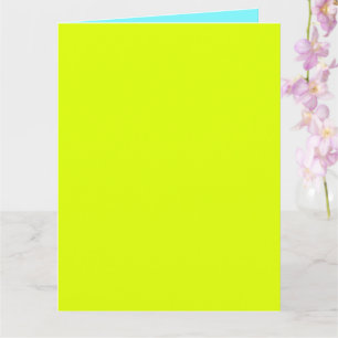 Carte couleurs néon solides