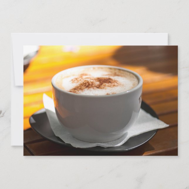 Carte Coupe de café (Devant)