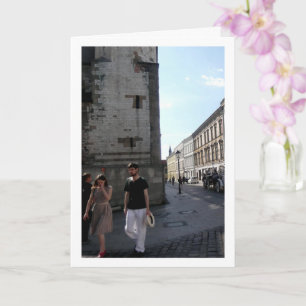 Carte Couple à Cracovie, Pologne