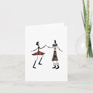 Carte Couple dansant