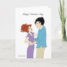 Carte Couple Valentine