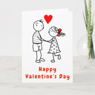 Carte Couple Valentine's Day