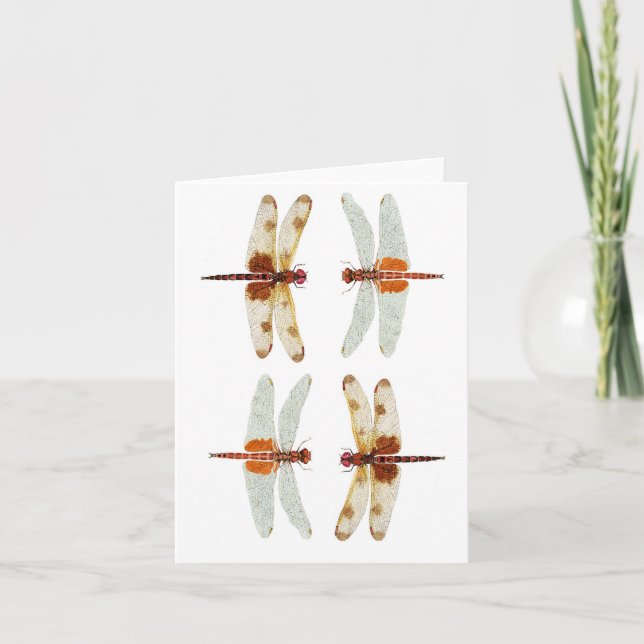 Carte Couples de libellules (Devant)