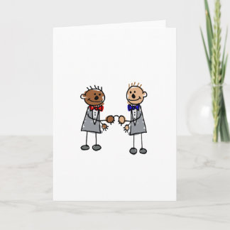 Carte Couples gais interraciaux