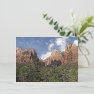 Carte Cour des Patriarches II au parc national de Zion