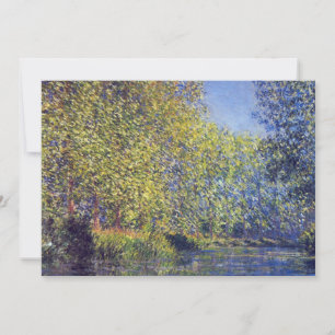 Carte Courbe de l'Epte près de Giverny par Claude Monet