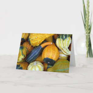 Carte Courges d'automne