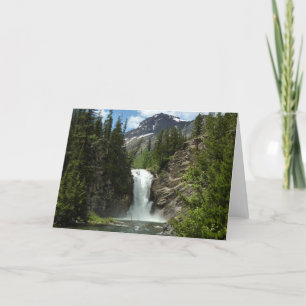 Carte Courir Eagle Falls au parc national des Glaciers