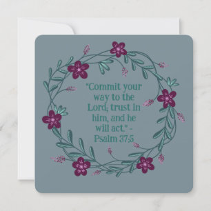 Carte Couronne florale Vide Religieux Occasions spéciale