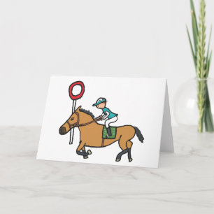 Carte Course à cheval