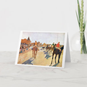 Carte Course À Cheval (La Parade), Edgar Degas