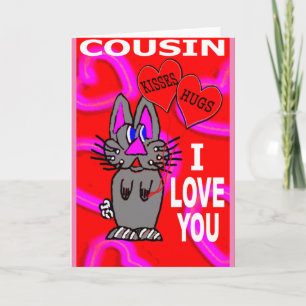 Carte Cousin Je T'Aime
