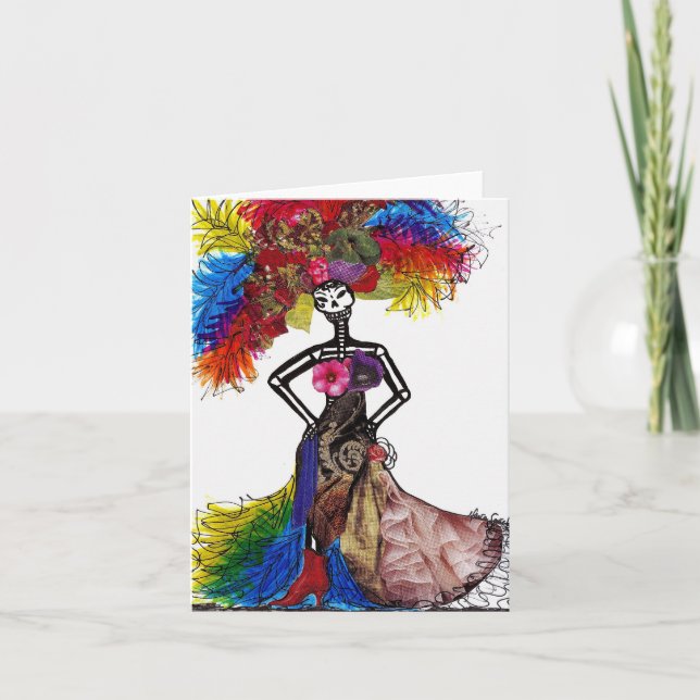 Carte Couture Catrina (Devant)