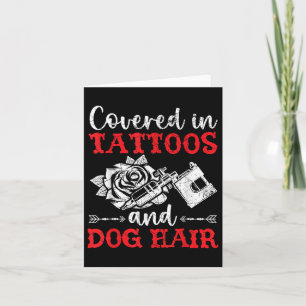 Carte Couvert De Tatouages Et De Tatouages De Cheveux De