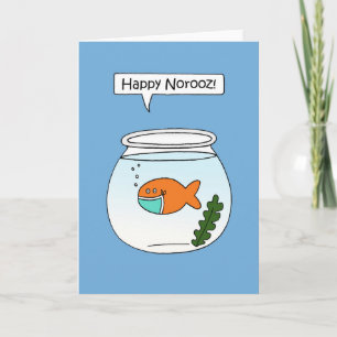 Carte Covid 19 Happy Norooz Goldfish Humour