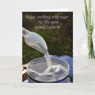 Carte Covid 19 Humoristic Card - Art Cadre