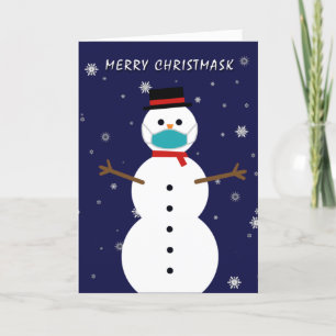 Carte Covid Christmas