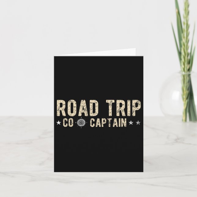 Carte Covoiturage Compagnon de voyage Road Trip 3  (Devant)