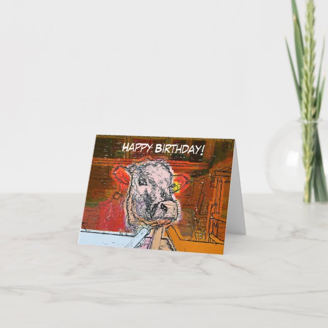 Carte COW Cute (Devant)