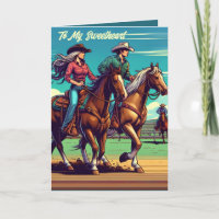 Cowboy Cowgirl Occidental Personnalisé Chéri
