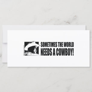 Carte Cowboy George W Bush