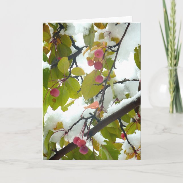 Carte Crabapple : Neige (Devant)
