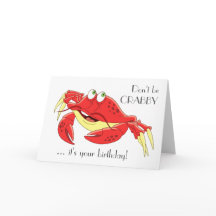 Crabe drôle