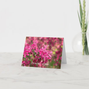 Carte Crabe Pomme Fleurit En Pensant À Vous