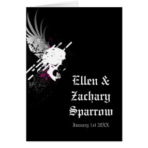 carte crâne à couple