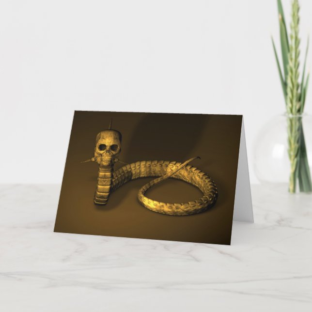 Carte Crâne Cobra (Devant)