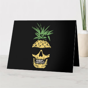 Carte Crâne d'ananas tactique dans les lunettes de solei
