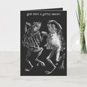 Carte Crapauds dansant sur le dictionnaire infernal du s