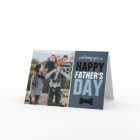 Cravate moderne papa Marine Bleu Bow Joyeuse Fête