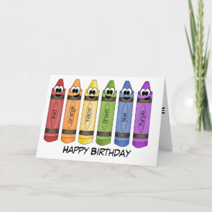 Carte Crayons