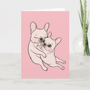 Carte Cream Frenchie lui dit que vous mère elle l'aime