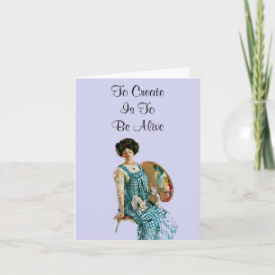 Carte Creative Artist Note