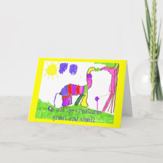 Carte Créatures grandes par la pitié