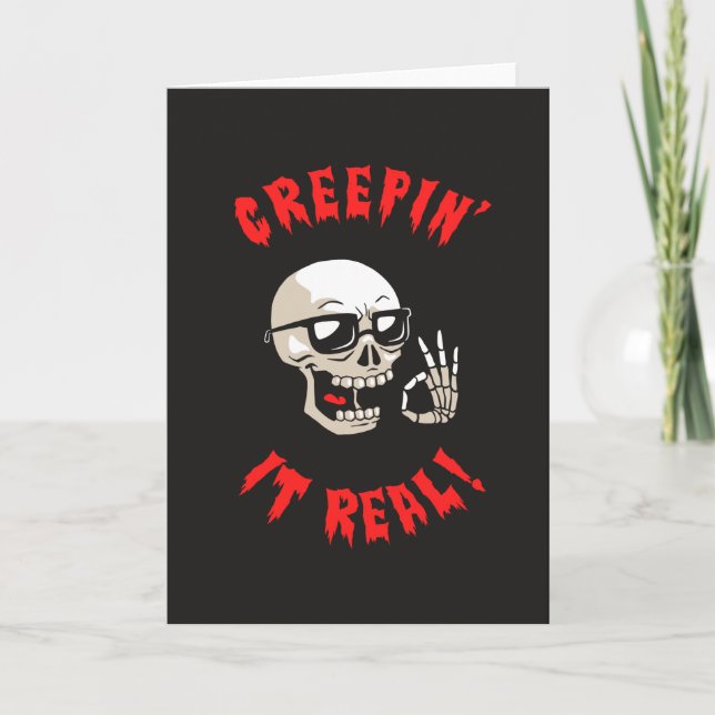Carte Creepin'It Real (Devant)