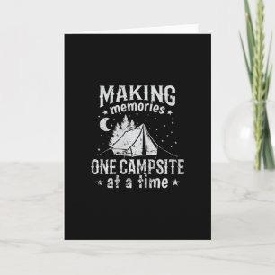 Carte Créer des souvenirs un camping à la fois Tri Premi