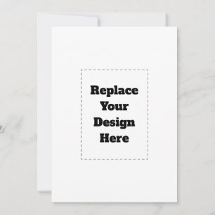Carte Créez votre propre blanc 