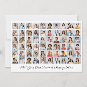 Carte Créez votre propre collection de photos de 60 Ajou