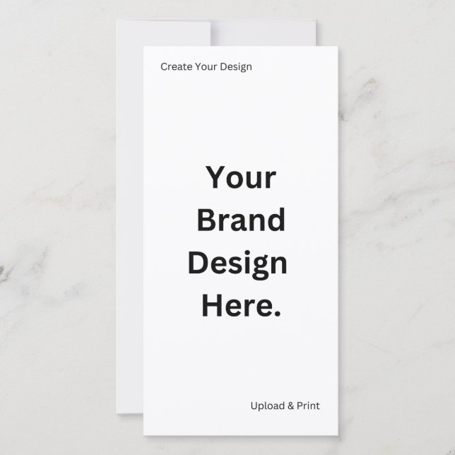 Carte Créez votre propre conception et impression (Devant)
